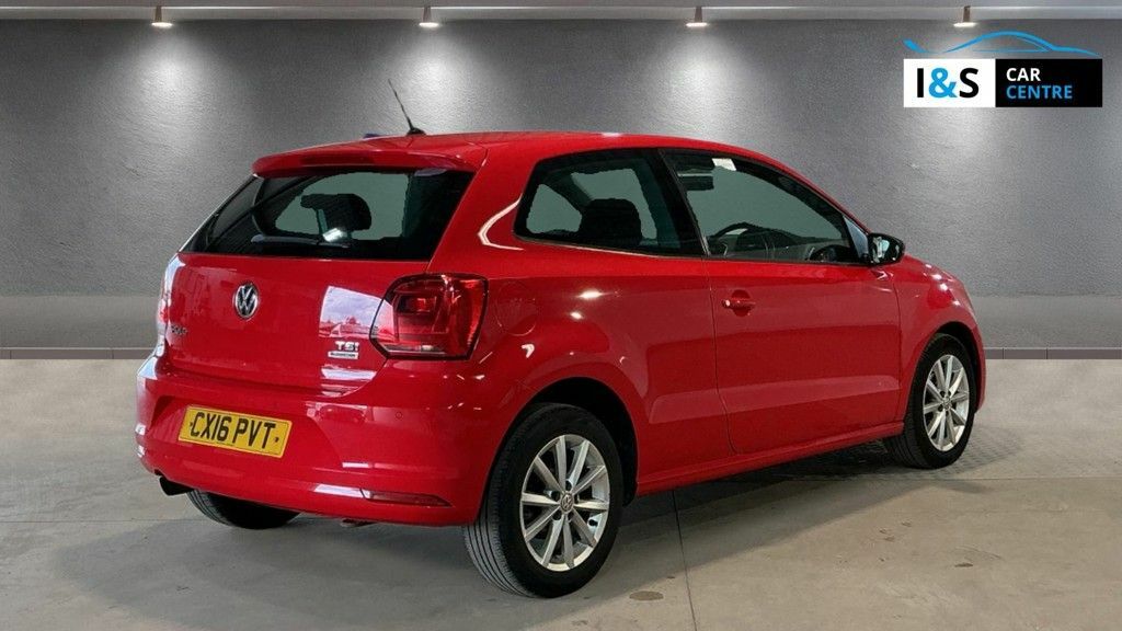 Volkswagen Polo Tsi Bluemotion Tech Match CX16PVT Red #4