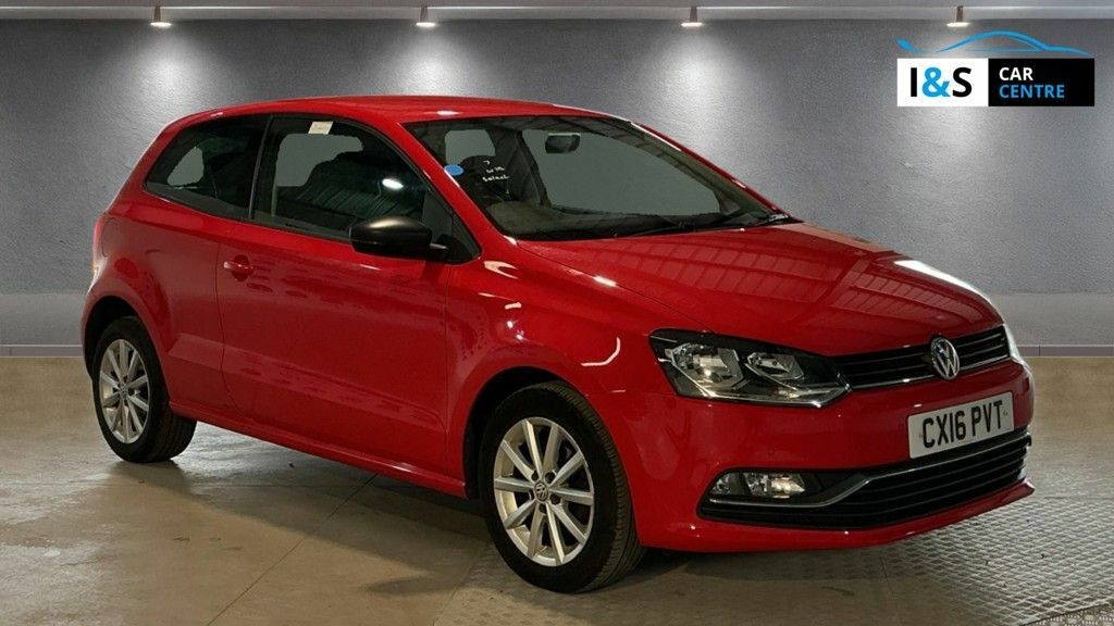 Volkswagen Polo Tsi Bluemotion Tech Match Red