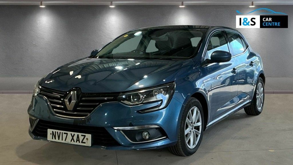 Renault Megane Dci Dynamique Nav Hatchback NV17XAZ Blue #2