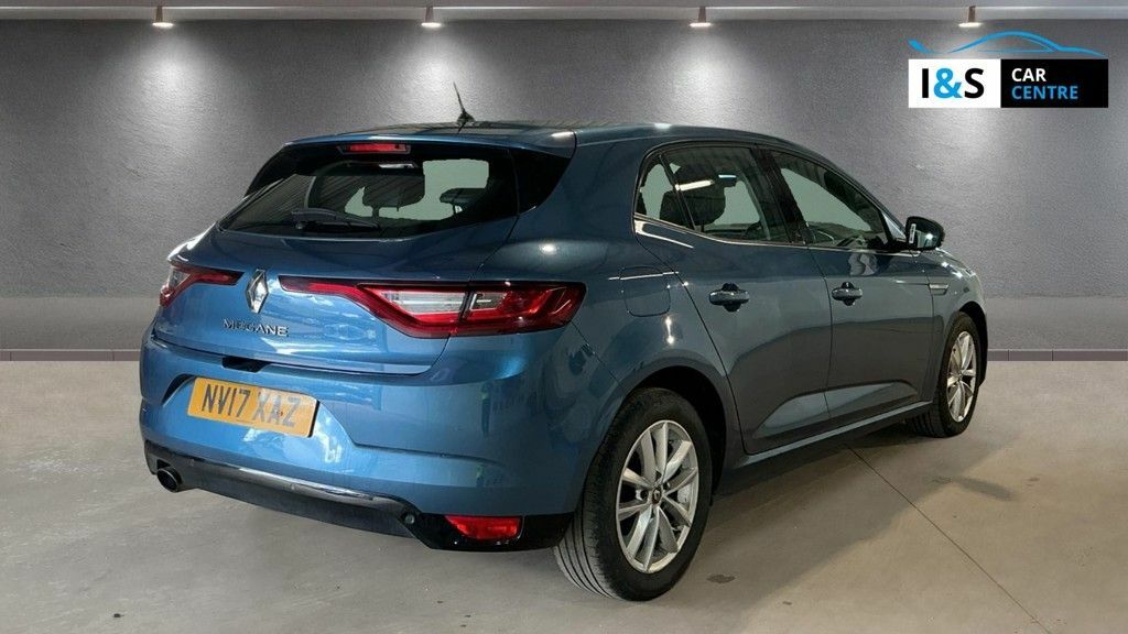 Renault Megane Dci Dynamique Nav Hatchback NV17XAZ Blue #4