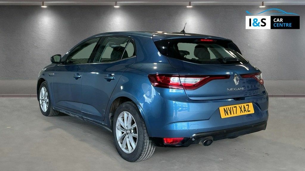 Renault Megane Dci Dynamique Nav Hatchback NV17XAZ Blue #3