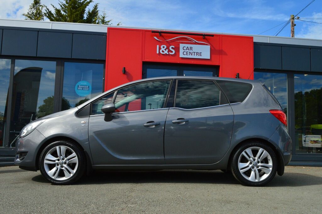 Vauxhall Meriva Turbo Se Mpv CK66UYG Grey #5
