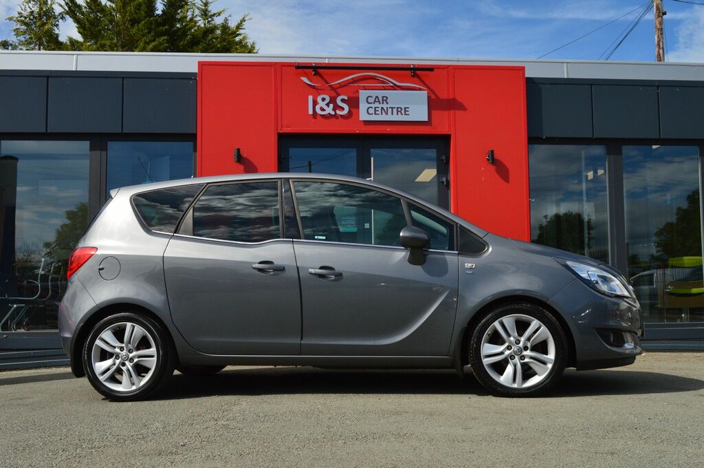 Vauxhall Meriva Turbo Se Mpv CK66UYG Grey #4