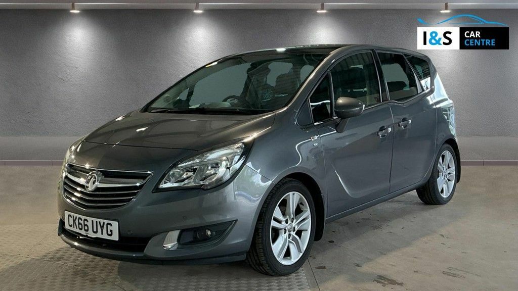 Vauxhall Meriva Turbo Se Mpv CK66UYG Grey #2