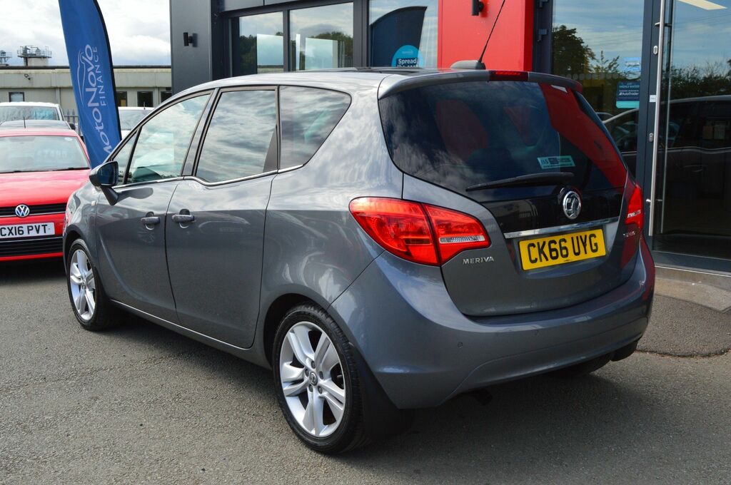 Vauxhall Meriva Turbo Se Mpv CK66UYG Grey #6