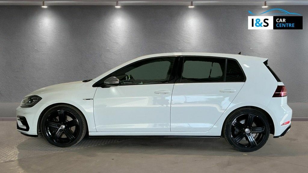 Volkswagen Golf Tsi R Hatchback VO68NMK White #6