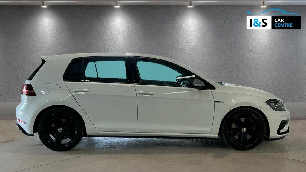 Volkswagen Golf Tsi R Hatchback VO68NMK White #5