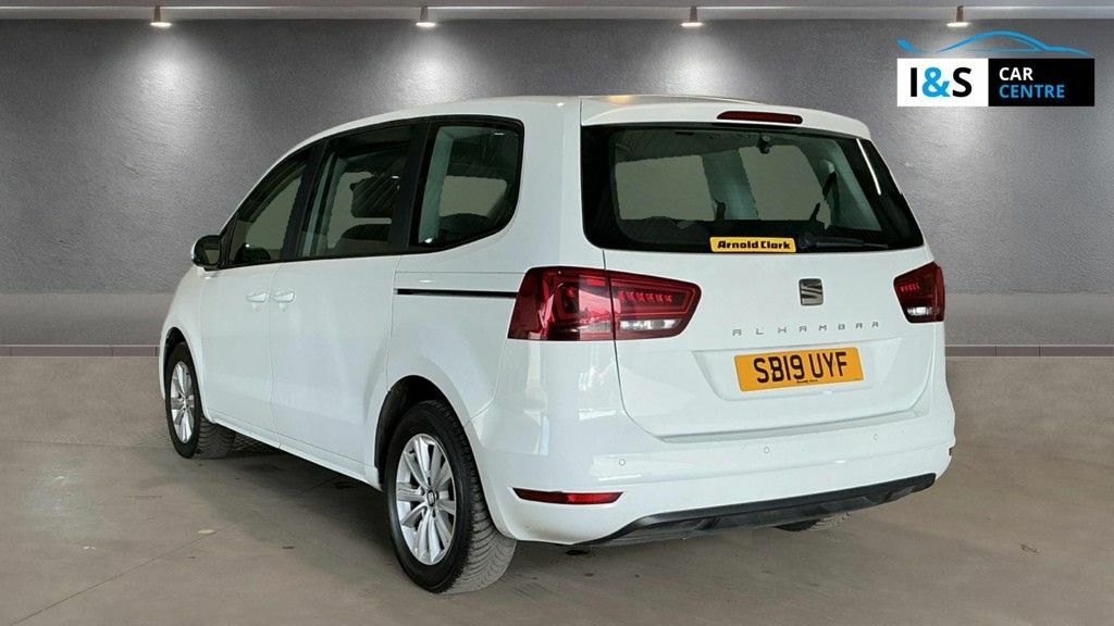 Seat Alhambra Tdi Ecomotive S Mpv White #3