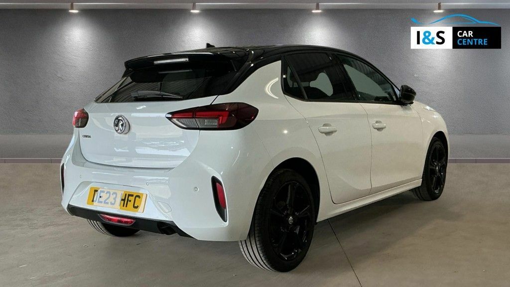 Vauxhall Corsa Gs Hatchback DE23HFC White #4