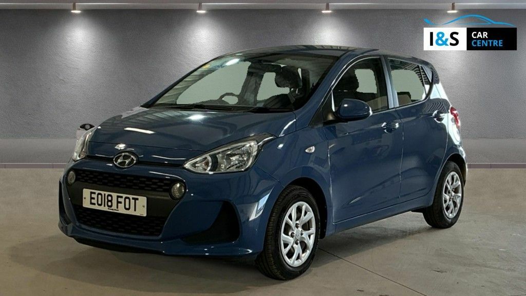 Hyundai I10 Se Hatchback EO18FOT Blue #2