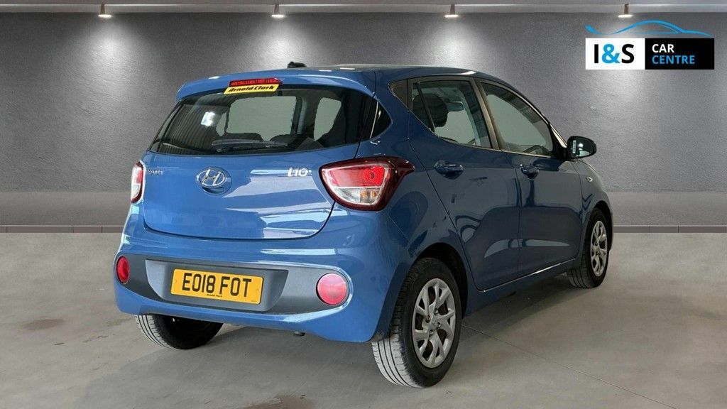Hyundai I10 Se Hatchback EO18FOT Blue #4