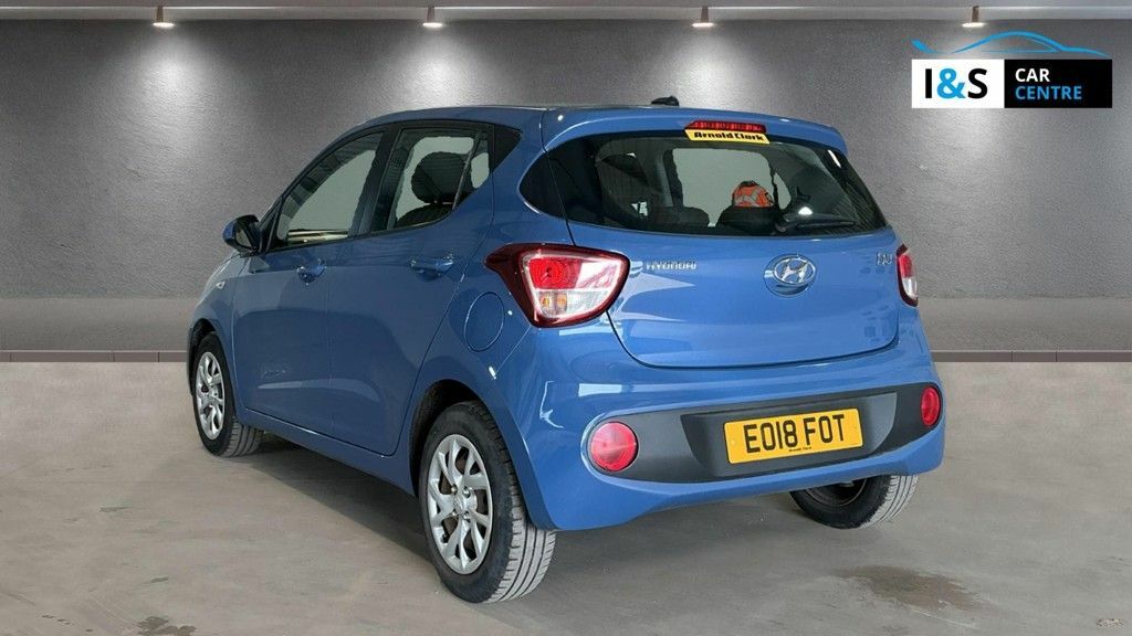 Hyundai I10 Se Hatchback EO18FOT Blue #3
