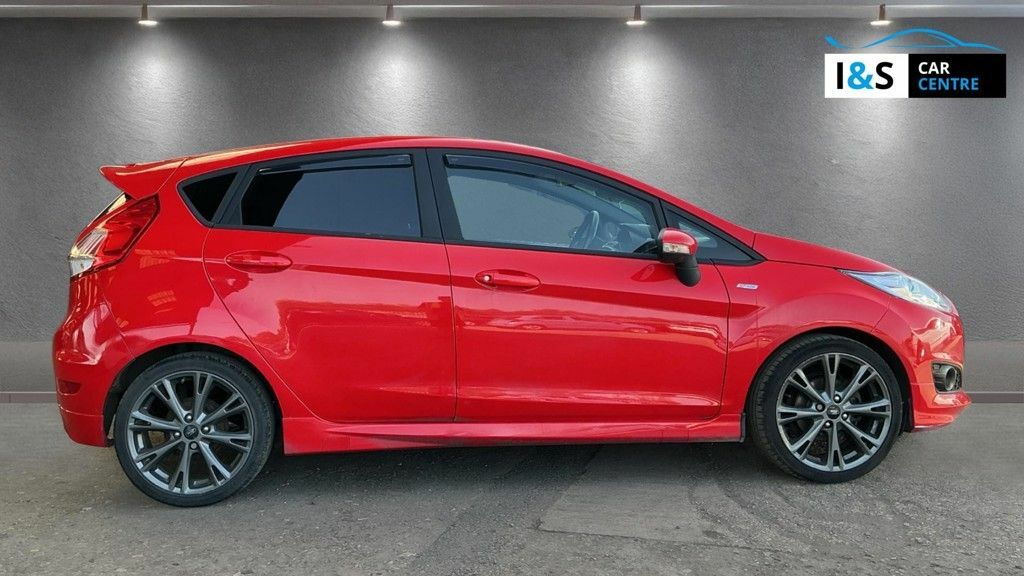 Ford Fiesta Ecoboost St-line Hatchback SC66XNV Red #5