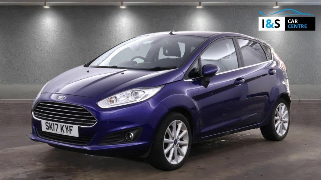 Ford Fiesta Ecoboost Titanium Hatchback SK17KYF Blue #2
