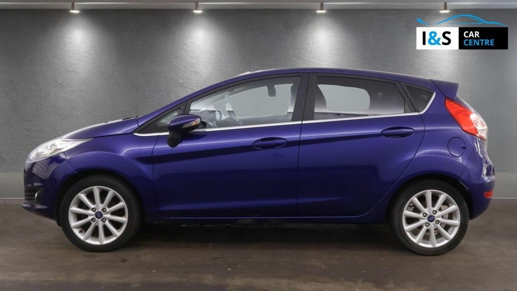 Ford Fiesta Ecoboost Titanium Hatchback SK17KYF Blue #6