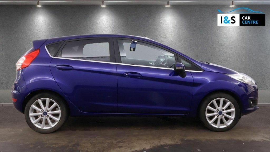 Ford Fiesta Ecoboost Titanium Hatchback SK17KYF Blue #5