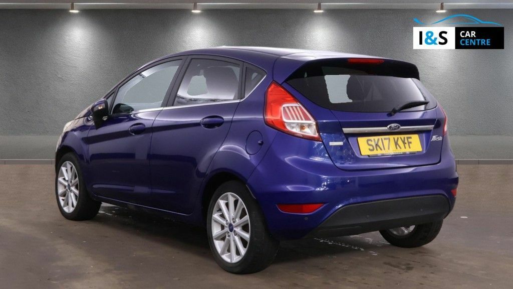 Ford Fiesta Ecoboost Titanium Hatchback SK17KYF Blue #3
