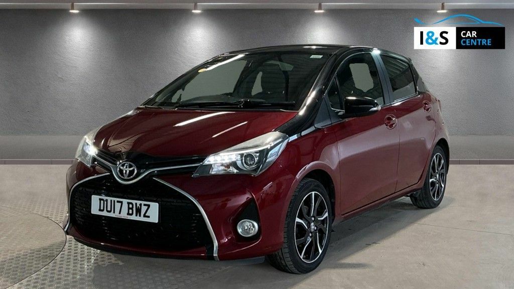 Toyota Yaris Dual Vvt-i Design Hatchback DU17BWZ Red #2