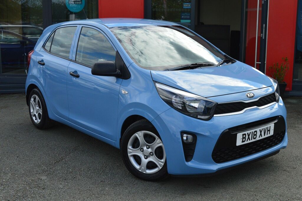 Kia Picanto 1 Hatchback BX18XVH Blue #2