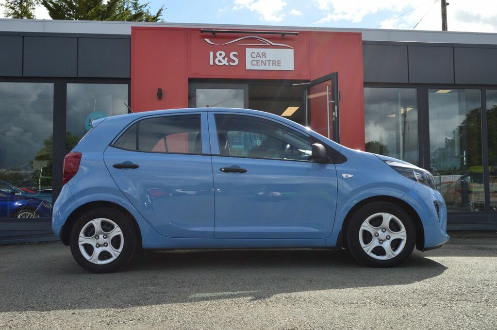 Kia Picanto 1 Hatchback BX18XVH Blue #4