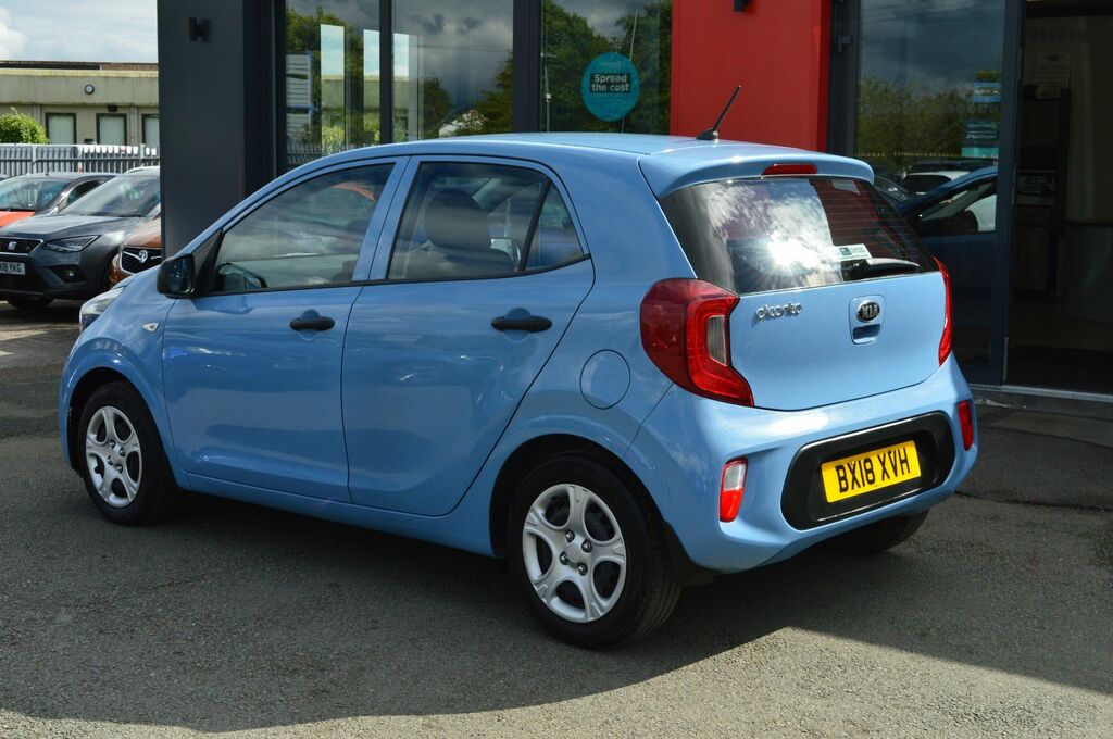 Kia Picanto 1 Hatchback BX18XVH Blue #6