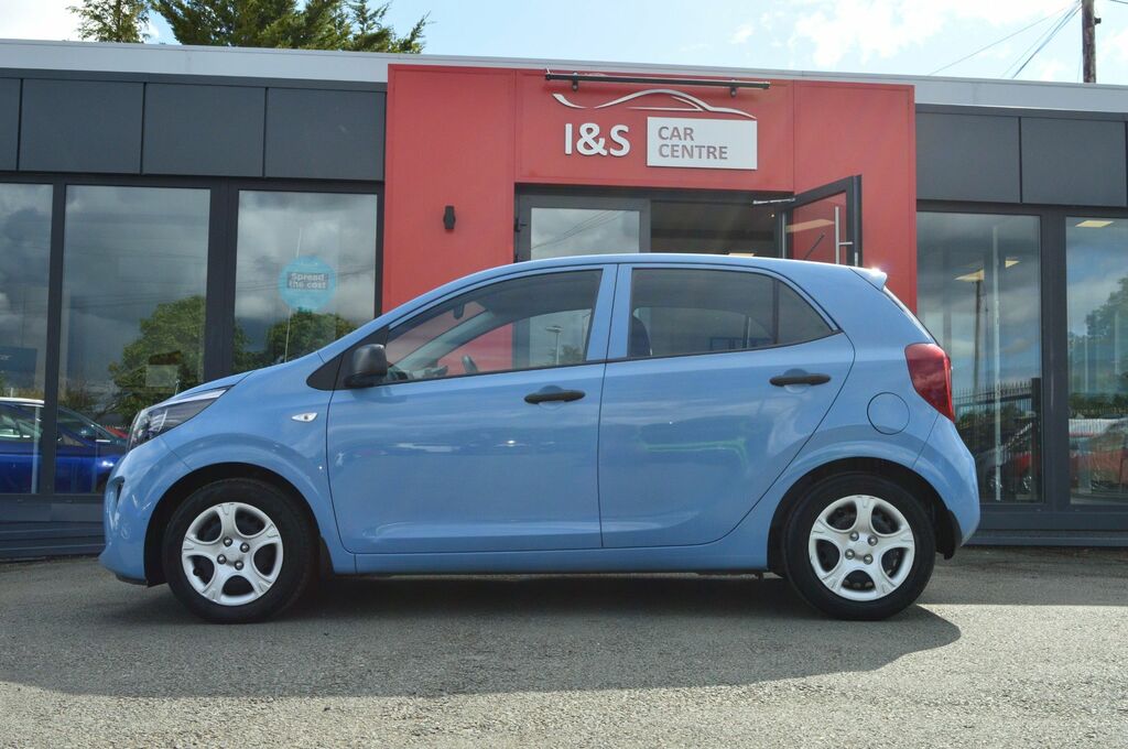 Kia Picanto 1 Hatchback BX18XVH Blue #5