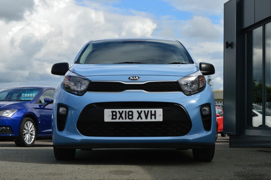 Kia Picanto 1 Hatchback BX18XVH Blue #3