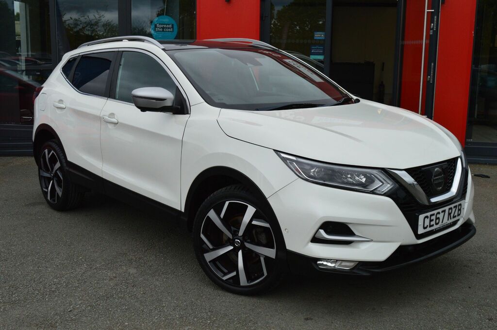 Nissan Qashqai Dig-t Tekna Suv White #2