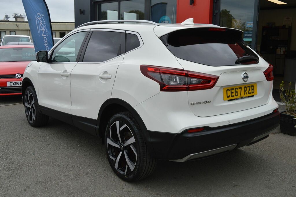 Nissan Qashqai Dig-t Tekna Suv White #6