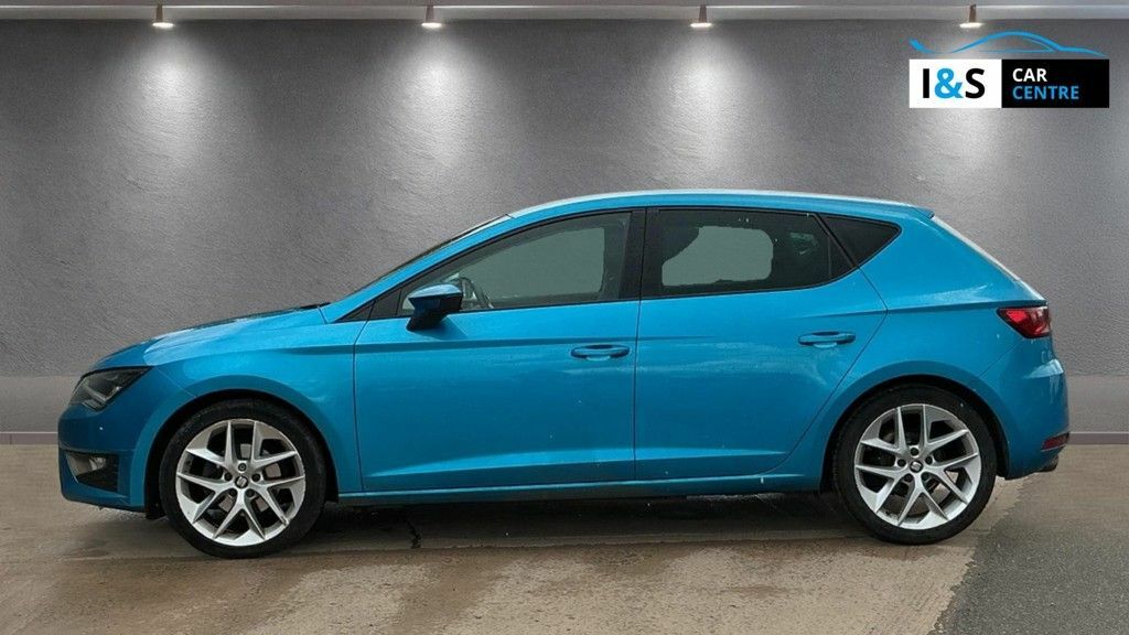 Seat Leon Tdi Fr Hatchback Blue #6