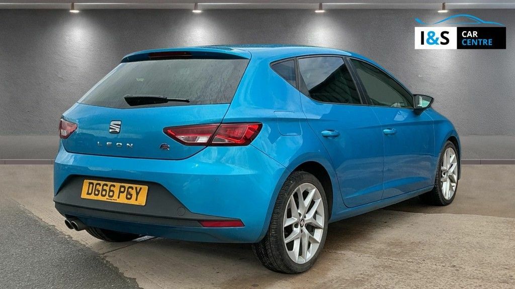 Seat Leon Tdi Fr Hatchback Blue #4