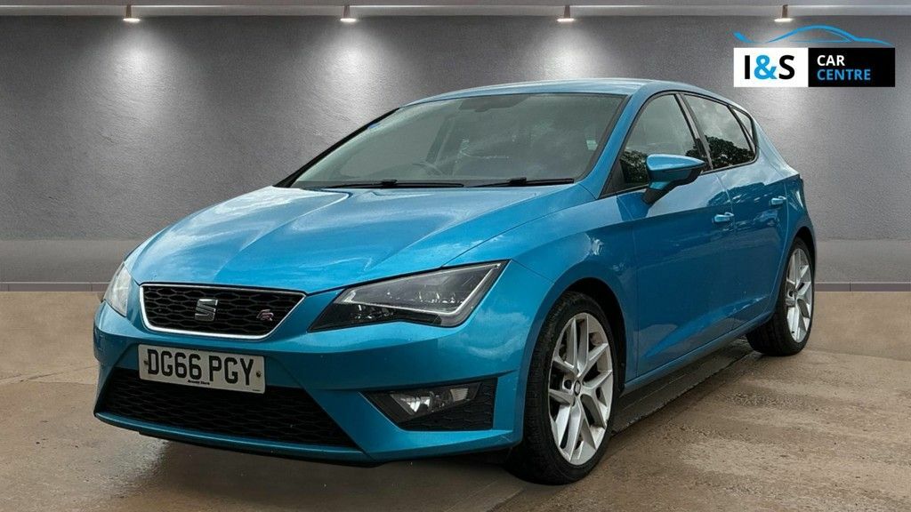 Seat Leon Tdi Fr Hatchback Blue #2