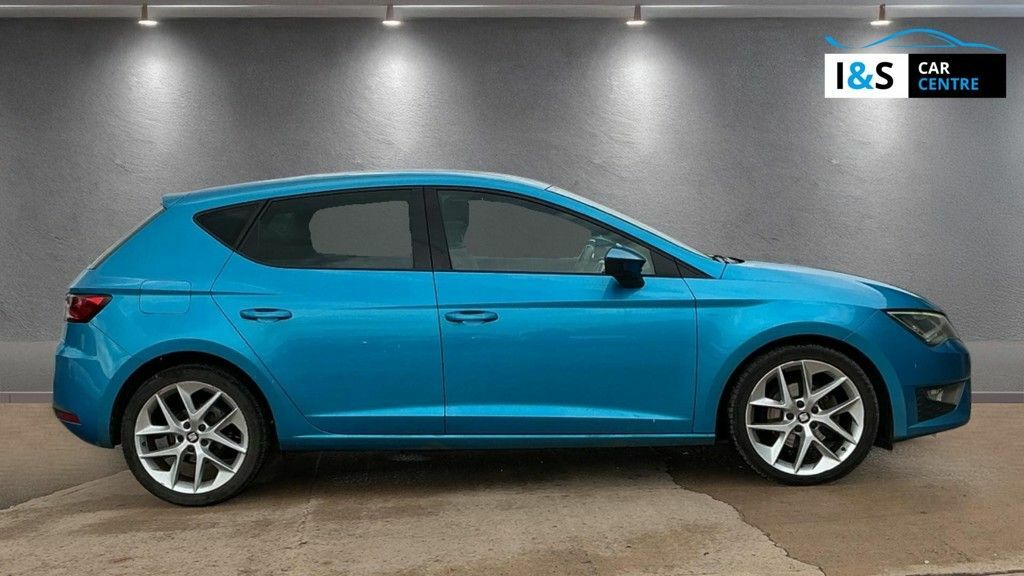 Seat Leon Tdi Fr Hatchback Blue #5
