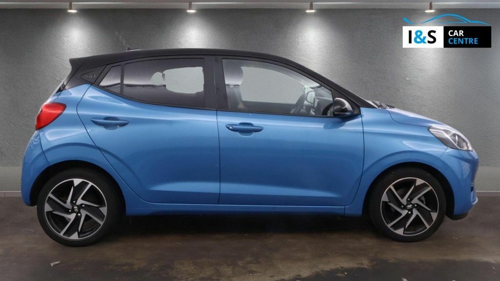 Hyundai I10 Premium Hatchback Blue #5