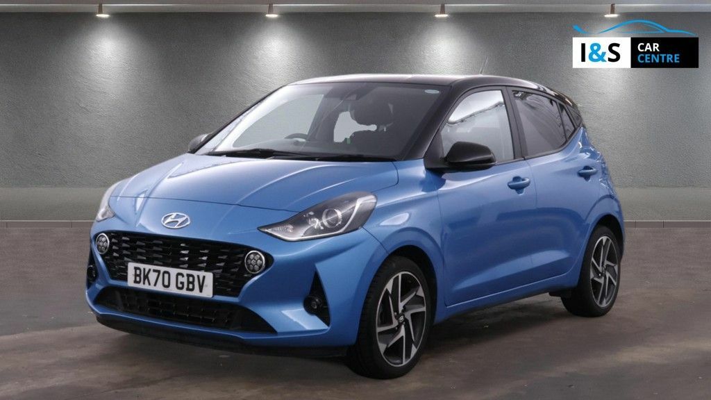 Hyundai I10 Premium Hatchback Blue #2