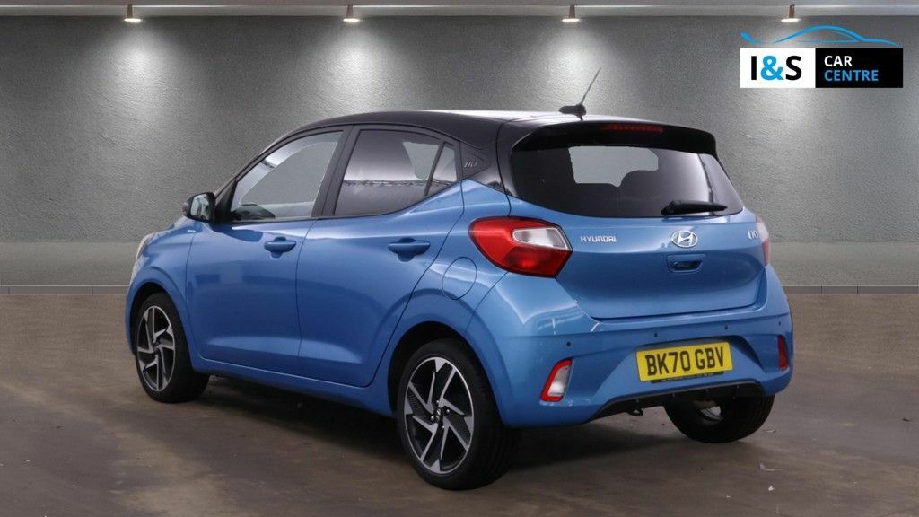 Hyundai I10 Premium Hatchback Blue #3