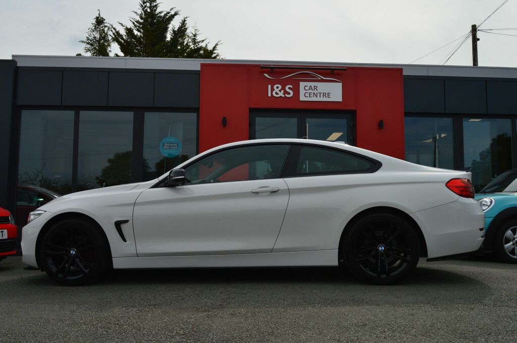 BMW 4 Series Gran Coupe 420I Sport Coupe CU66LOH White #5