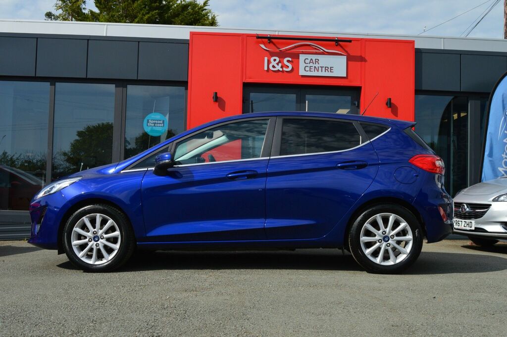 Ford Fiesta Ecoboost Titanium Hatchback FY18FFW Blue #5