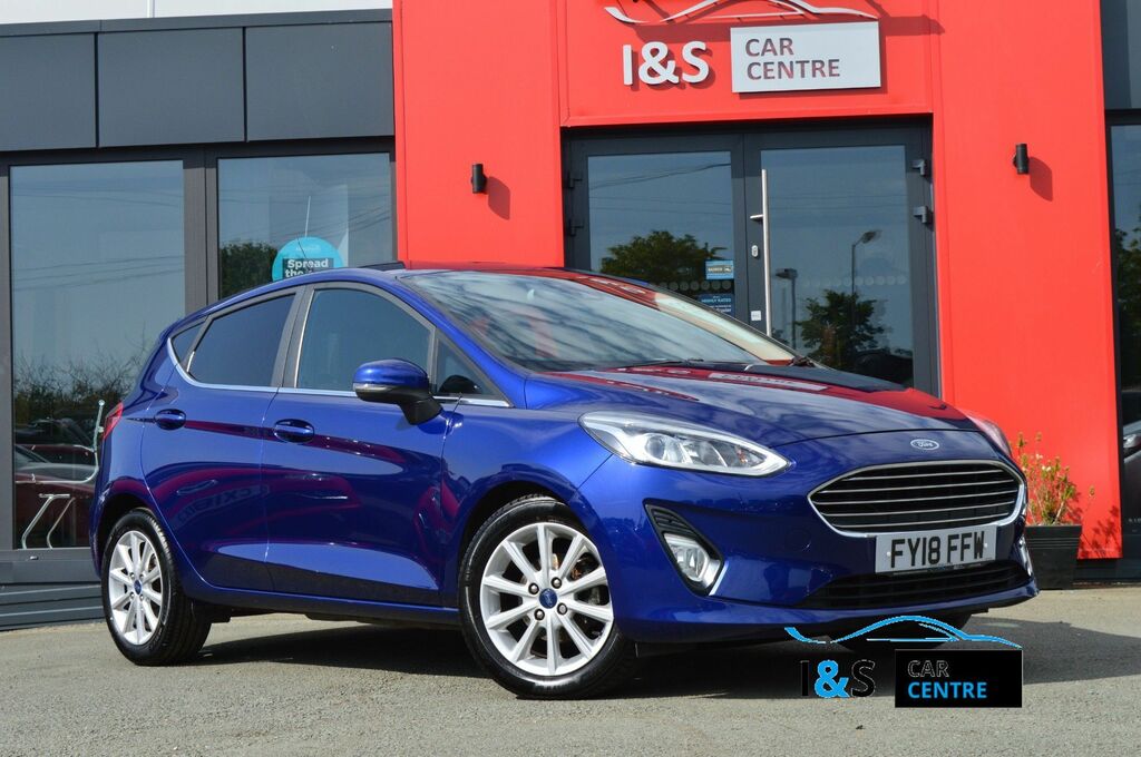 Ford Fiesta Ecoboost Titanium Hatchback Blue