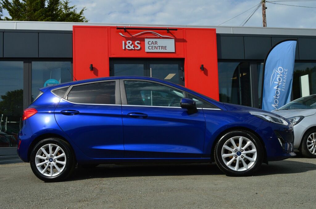 Ford Fiesta Ecoboost Titanium Hatchback FY18FFW Blue #4