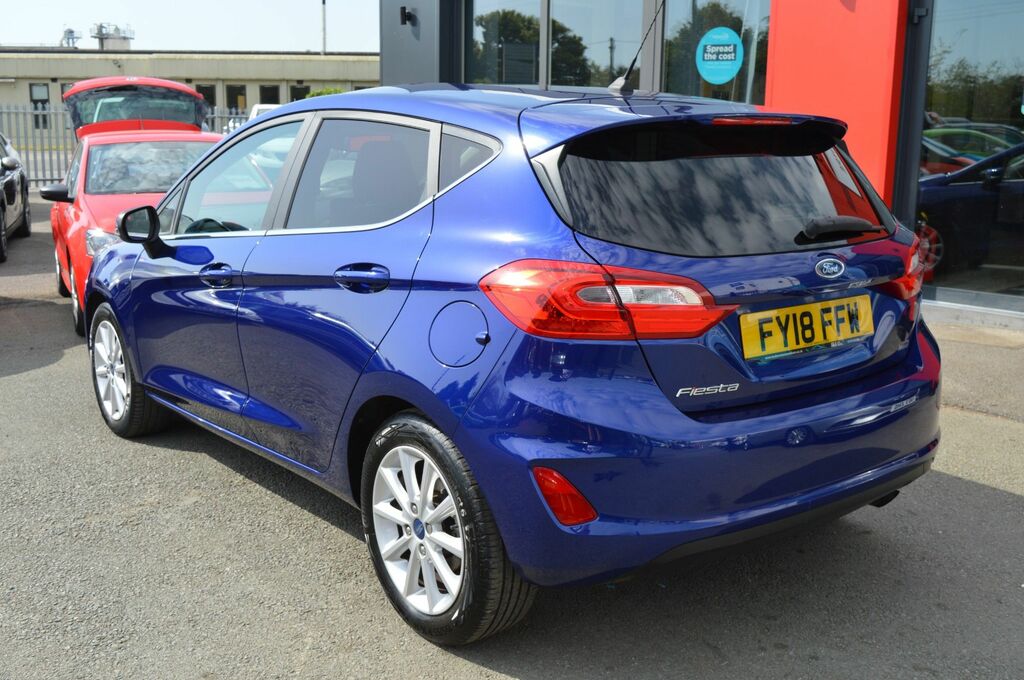 Ford Fiesta Ecoboost Titanium Hatchback FY18FFW Blue #6