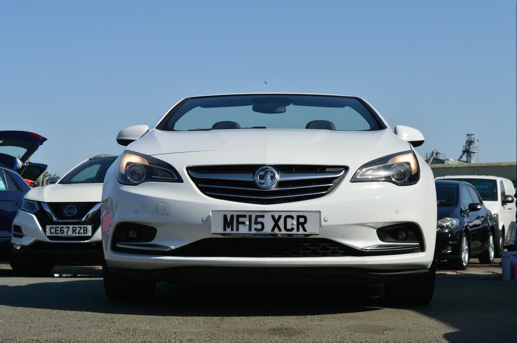 Vauxhall Cascada Cdti Elite Convertible White #3