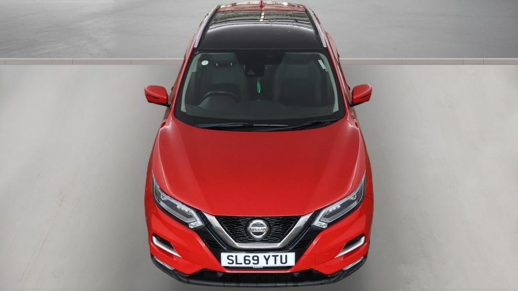 Nissan Qashqai Dci Tekna Suv SL69YTU Red #4