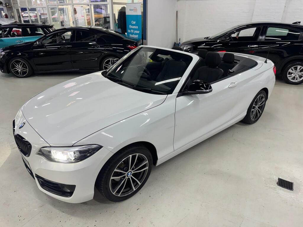 BMW 2 Series Convertible 1.5 218I Sport Euro 6 Ss 2018 White #6
