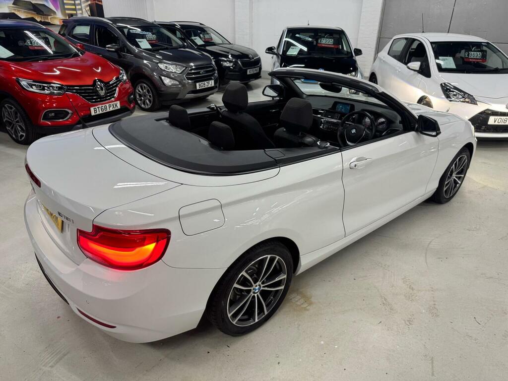 BMW 2 Series Convertible 1.5 218I Sport Euro 6 Ss 2018 White #4