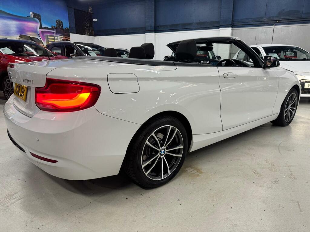 BMW 2 Series Convertible 1.5 218I Sport Euro 6 Ss 2018 White #3