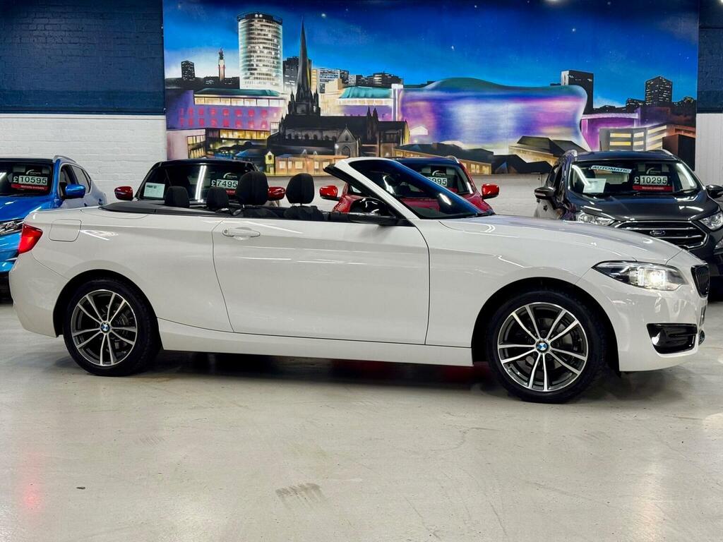 BMW 2 Series Convertible 1.5 218I Sport Euro 6 Ss 2018 White #2