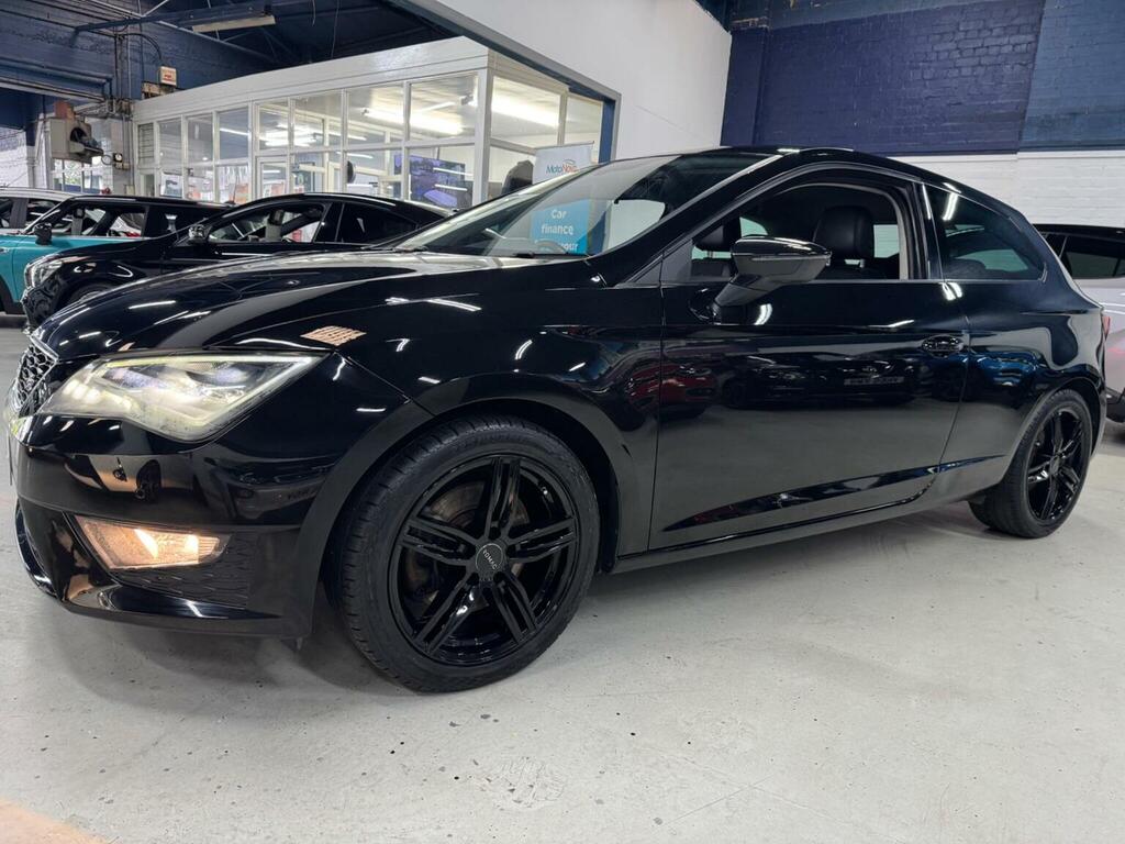 Seat Leon Hatchback 2.0 Tdi Cr Fr Sport Coupe Euro 5 Ss 3 Black #5