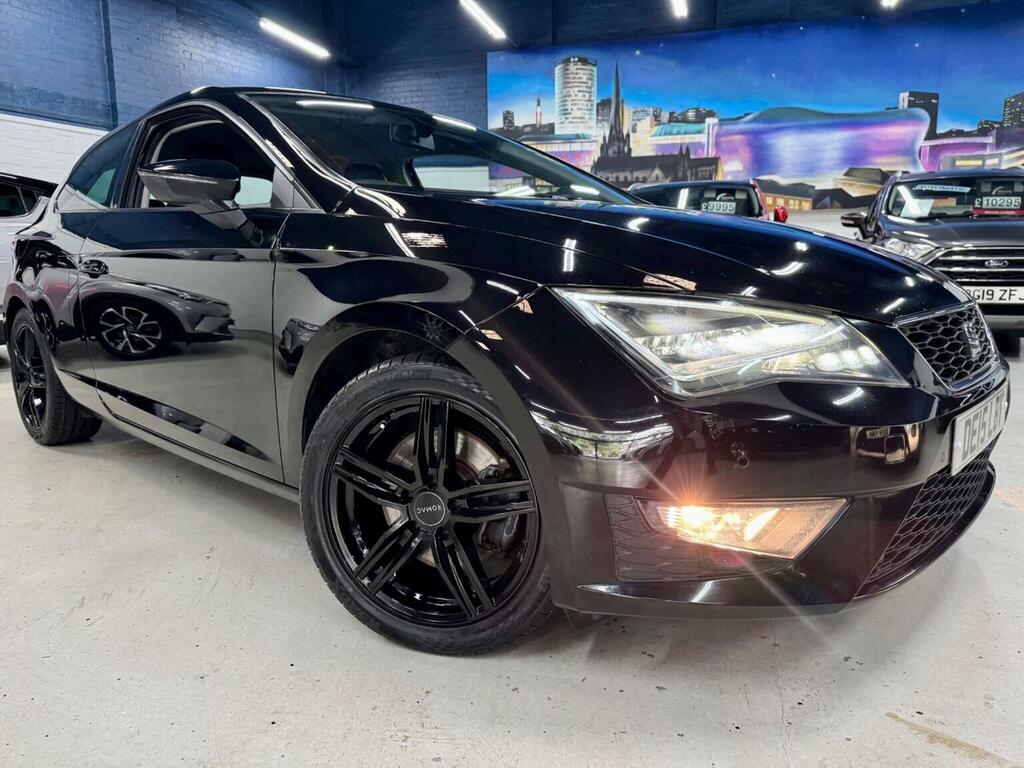 Seat Leon Hatchback 2.0 Tdi Cr Fr Sport Coupe Euro 5 Ss 3 Black