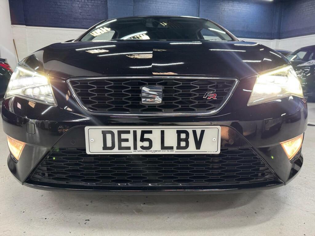Seat Leon Hatchback 2.0 Tdi Cr Fr Sport Coupe Euro 5 Ss 3 Black #4